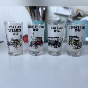Vintage highball glasses - set of four